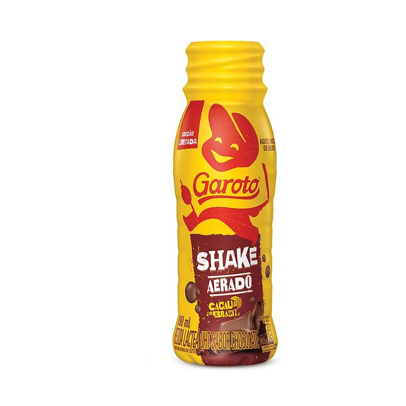 Bebida Láctea Garoto Shake Aerado Chocolate 190ml (7891008121513)