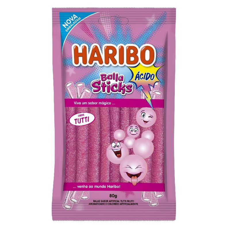 Bala Gelatina Haribo Tutti 80g (7898629570973)
