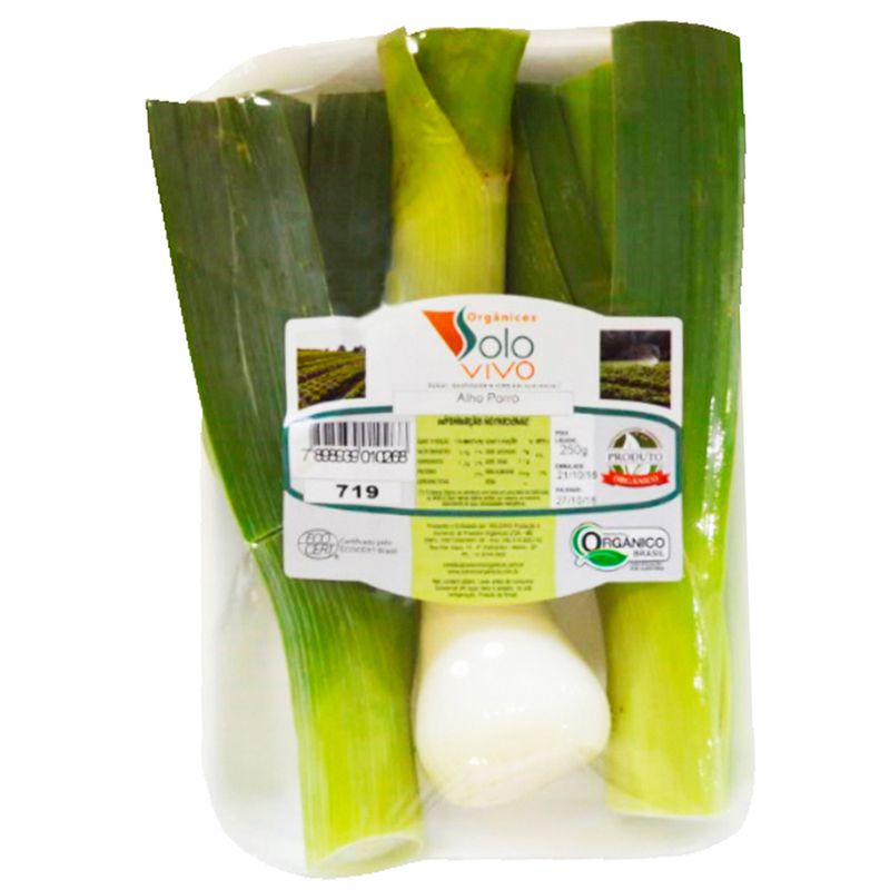 Alho Poró Orgânico Solo Vivo 250g (7898939010268)