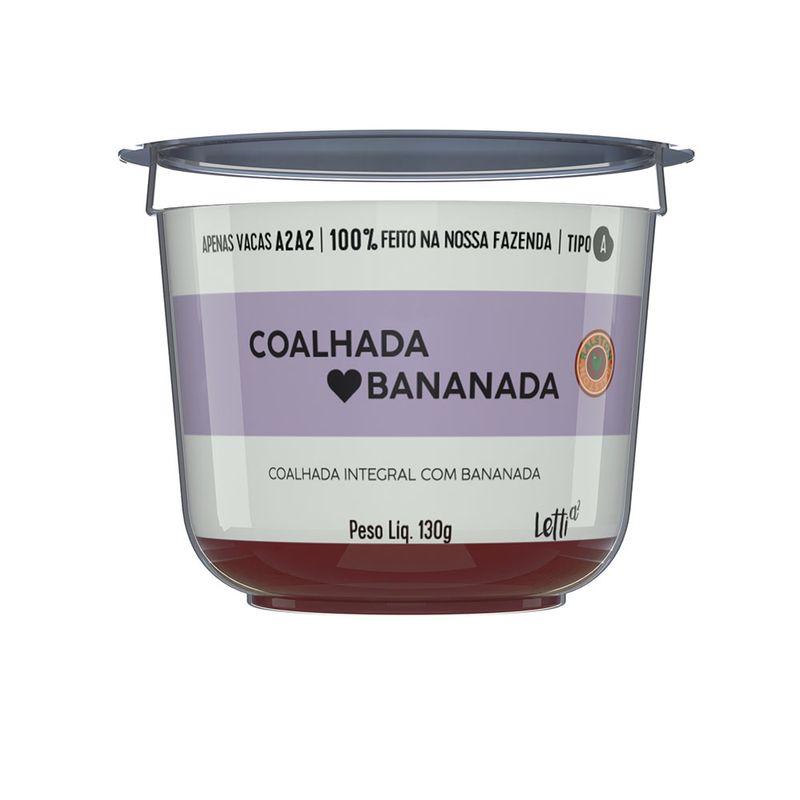 Coalhada Com Bananada Letti 130g (7898925856160)