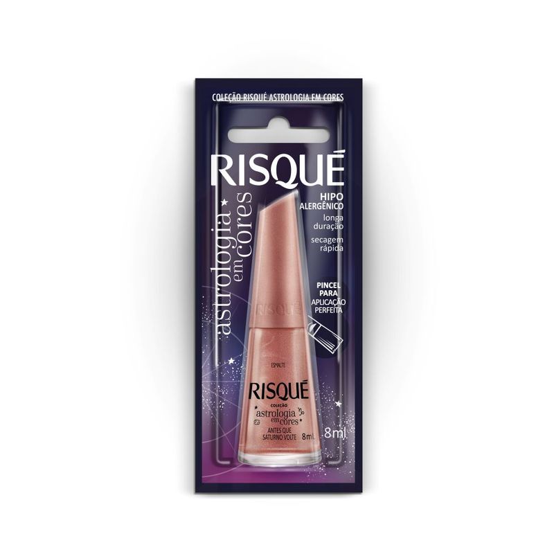 Esmalte Risqué Metálico Antes Que Saturno Volte 8ml (7891350036602)