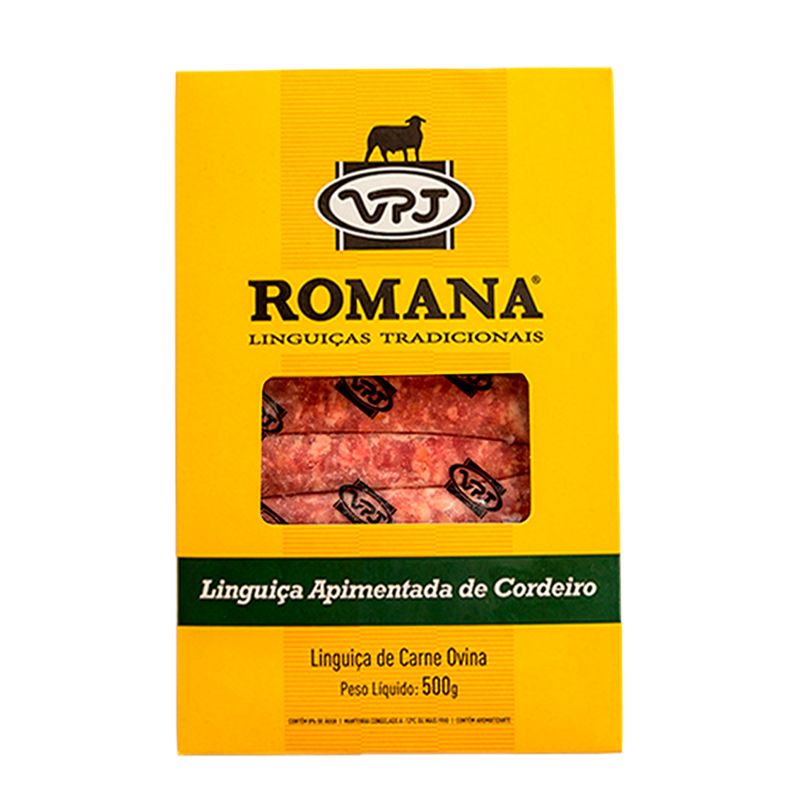 Linguiça Cordeiro Vpj 500g (7908041701975)