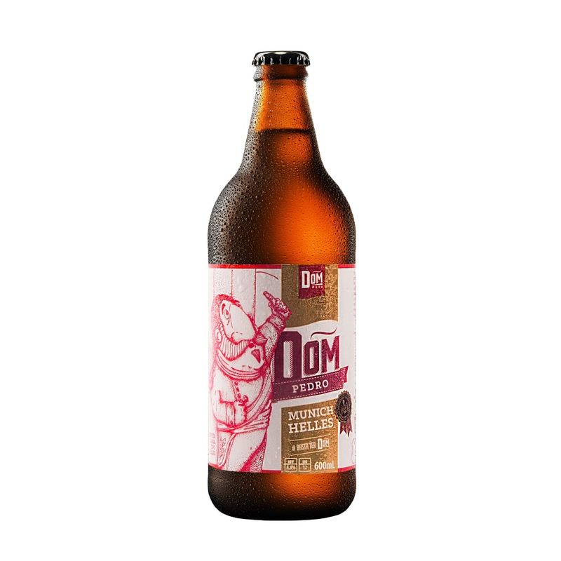 Cerveja Dom Pedro Munich Helles 600ml (7898956352013)