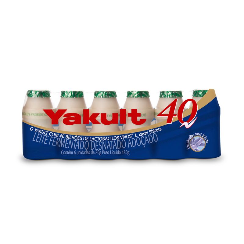 Leite Fermentado Yakult 40 480g (7891156002030)