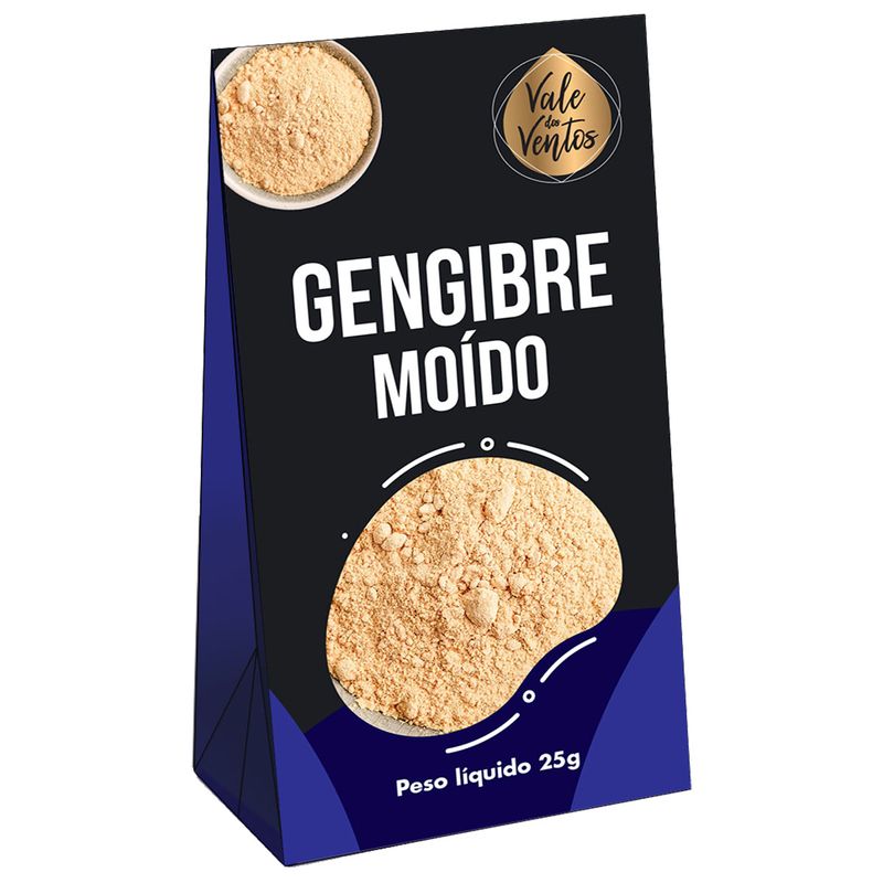 Gengibre Moído Vale Dos Ventos 25g (7898970769095)