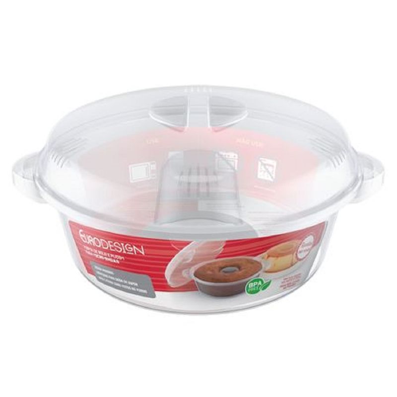 Forma Bolo Pudim Euro Microondas (7897753670627)