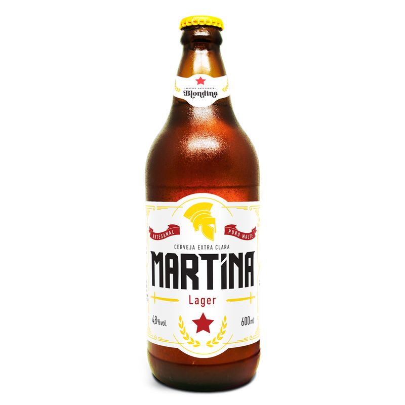 Cerveja Martina Lager 600ml (7898628360537)