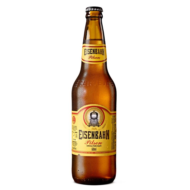Cerveja Eisenbahn Pilsen 600ml (7898367984162)