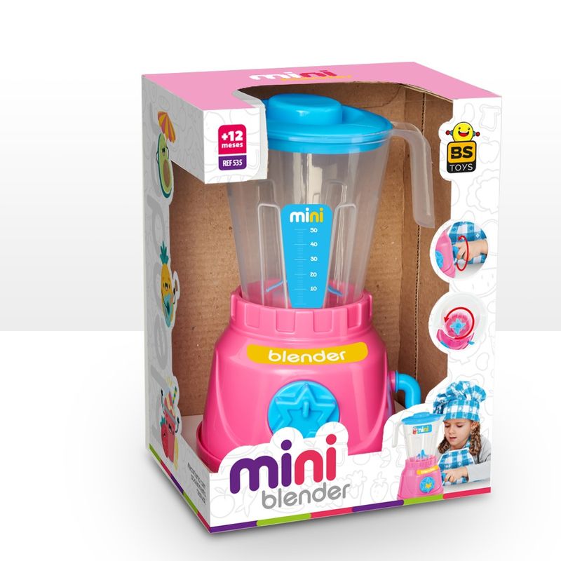 Brinquedo Mini Blender Liquidificador BS Toys (7898002435455)