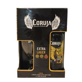 Cerveja Coruja Extra Lager Mais Taça 500ml (7899389702048)