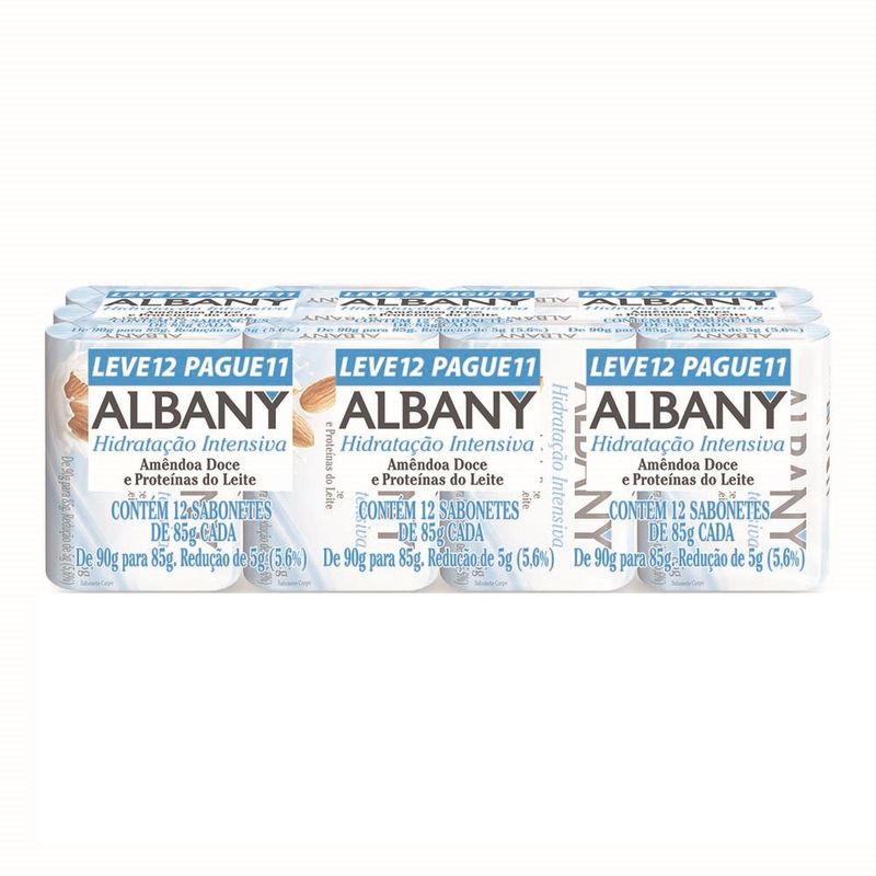 Sabonete Albany 85g Hidratacao Intensiva (7897664171794)