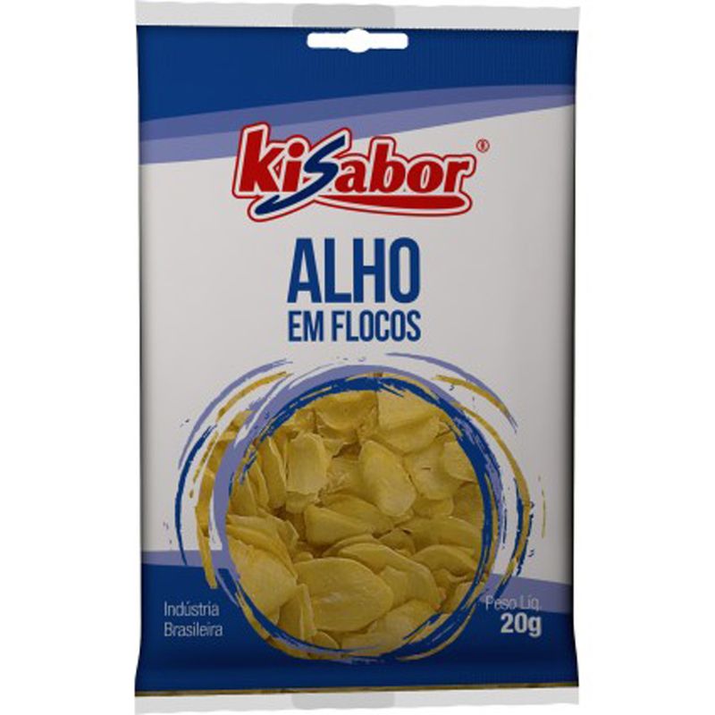 Alho Flocos Kisabor 40g (7898416520037)