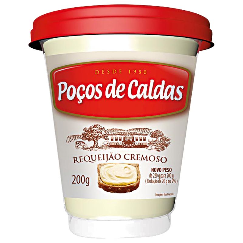 Requeijão Poços de Caldas 200g (7898955617397)