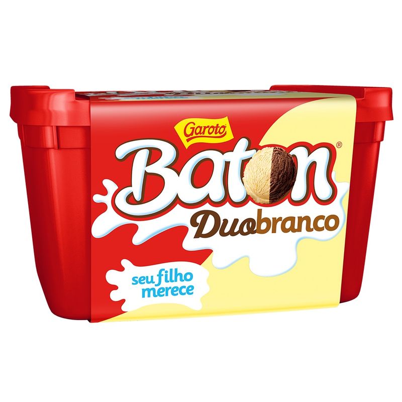 Sorvete Garoto Baton Duo 1l (7899975802565)