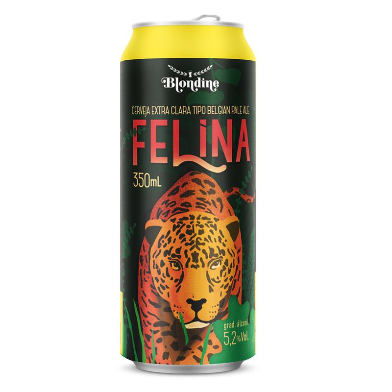 Cerveja Blondine Felina 350ml Lata (7898628361312)