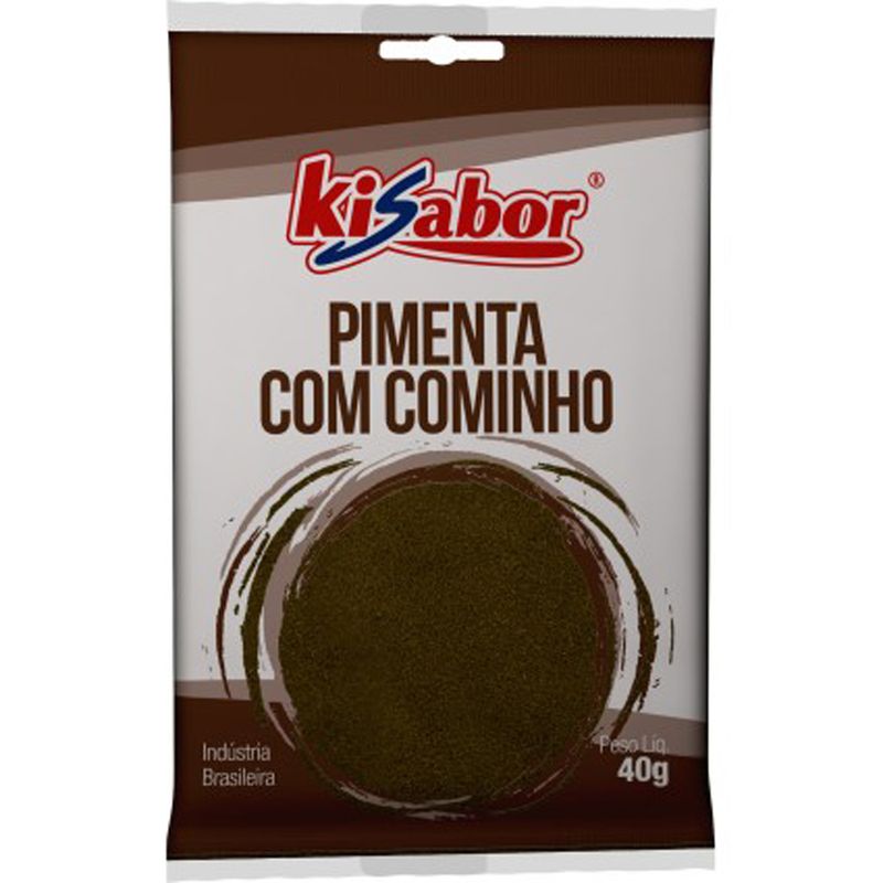 Pimenta Kisabor 40g C/Cominho (7898416523519)