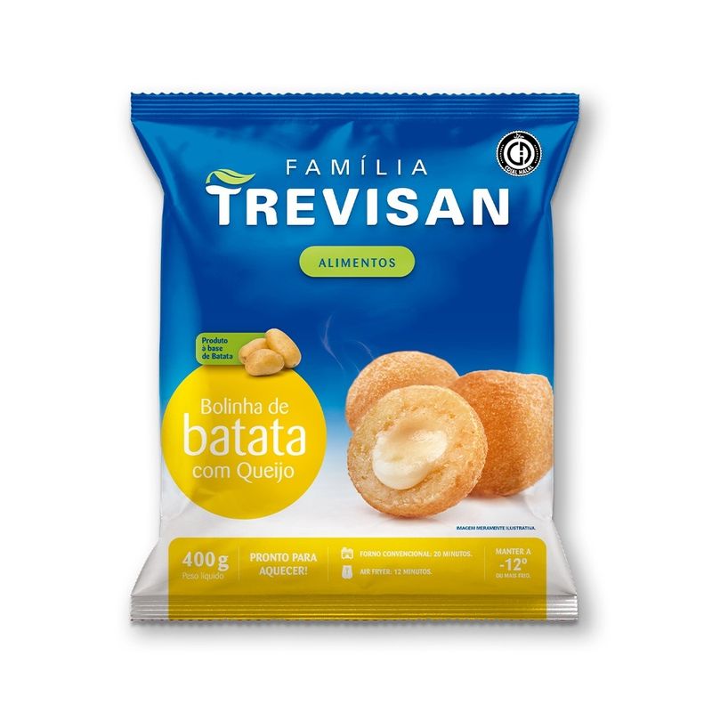 Bolinha Batata Com Queijo Trevisan 400g (7898956700753)