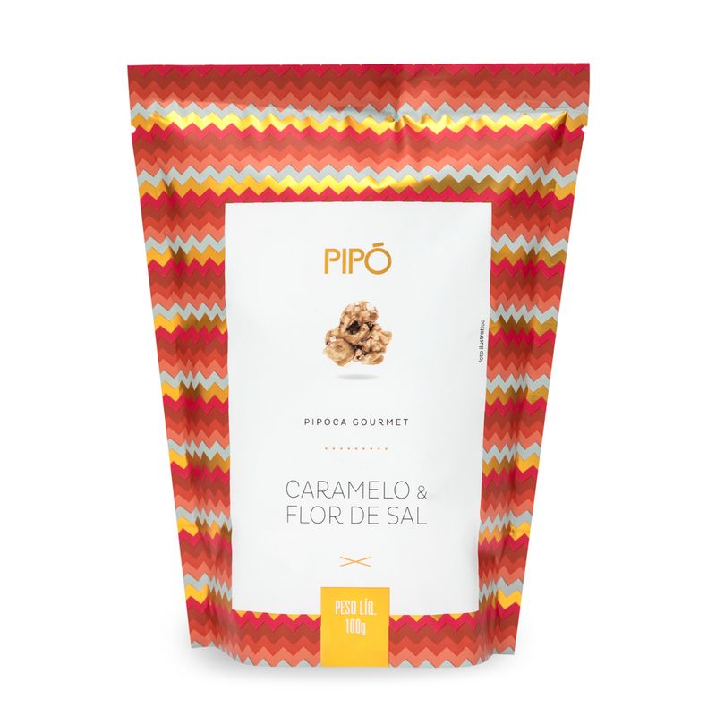 Pipoca Doce Pipo 100g Caramelo Flor (7898953538205)