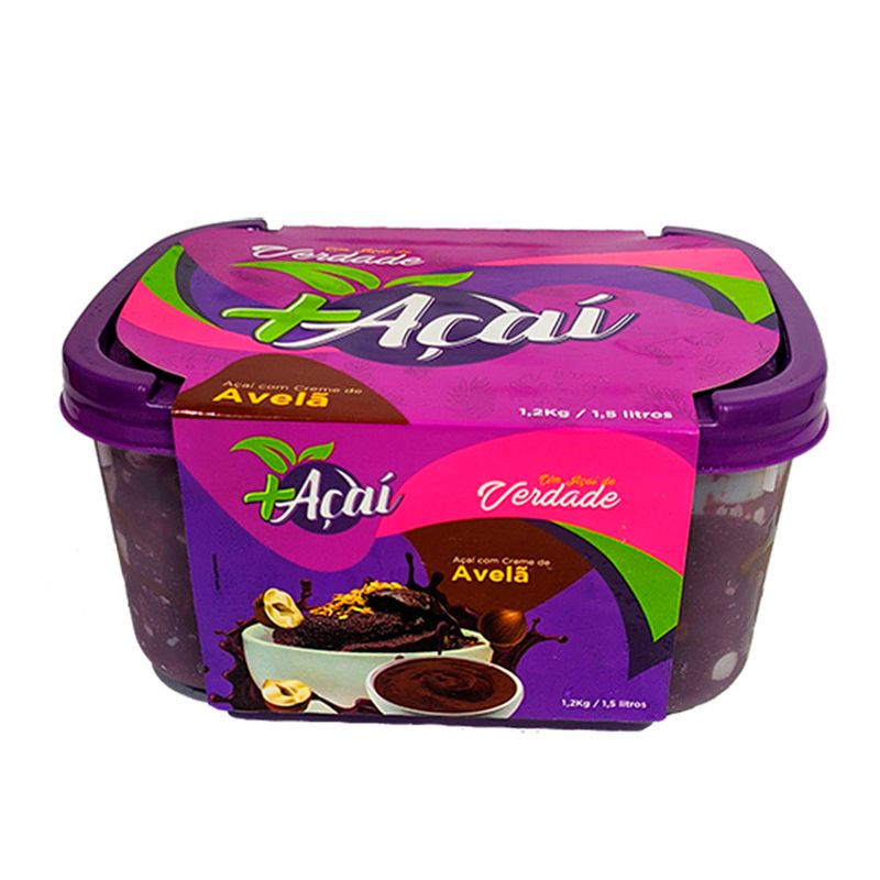 Açaí Mais Trufado Avelã 1,5l (7898968903012)