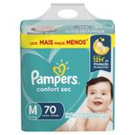 FRALDA-PAMPERS-CONFORTSEC-M-C-70