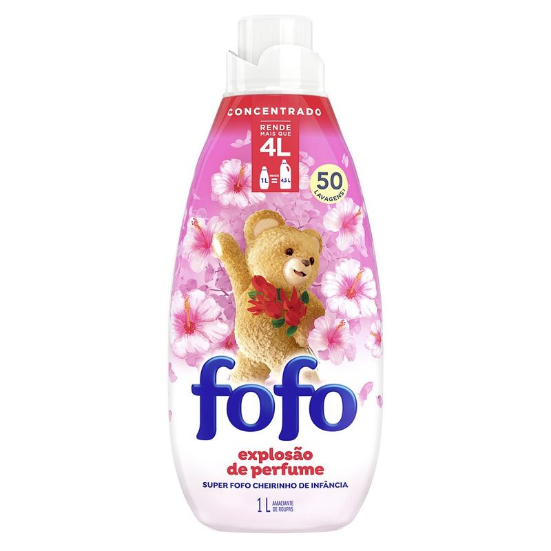 Amaciante de roupa Fofo cheirinho de infância 1l (7891150079922)