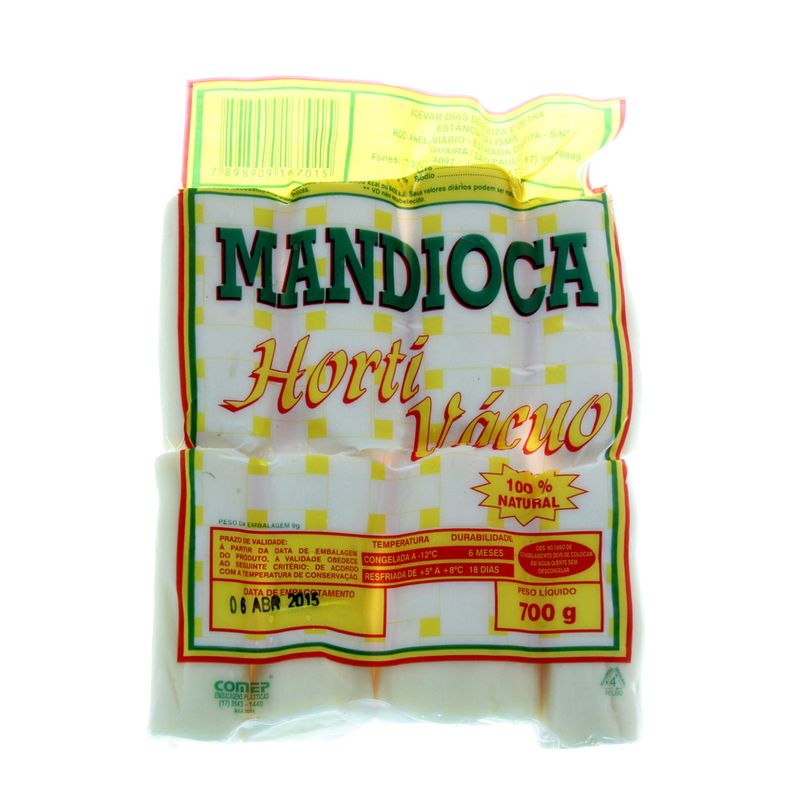 Mandioca Horti Pacote 700g (7898909167015)