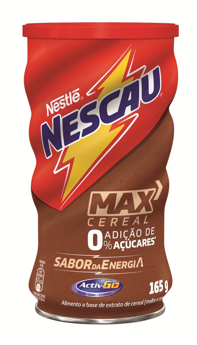 Achocolatado em pó Nescau Max 165g (7891000266755)