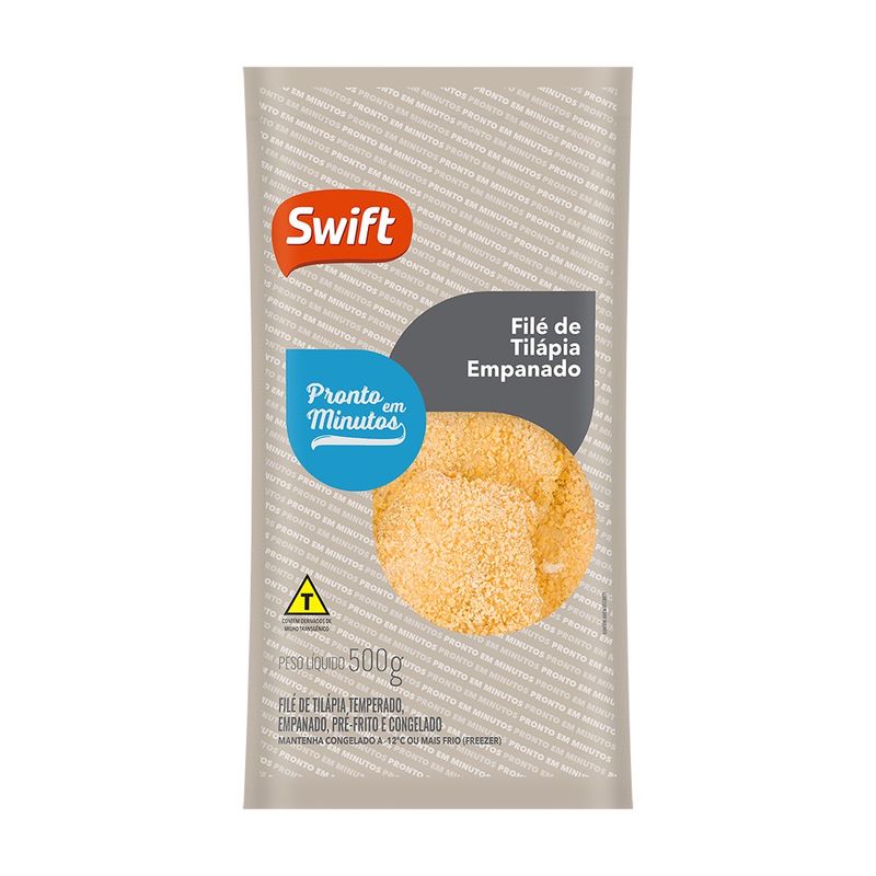 Peixe Tilápia Swift 500g Filé Empanado (7899567237317)