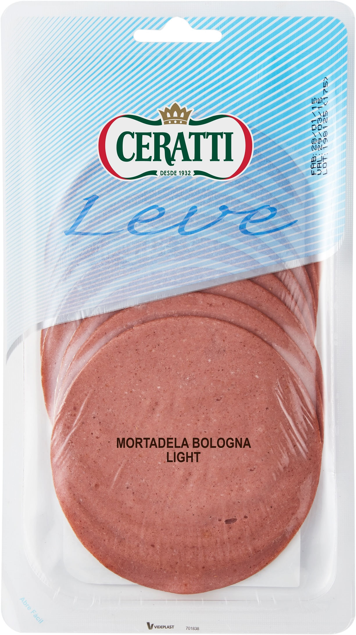 Mortadela Ceratti 100g Light Fatiada Supermercado Savegnago
