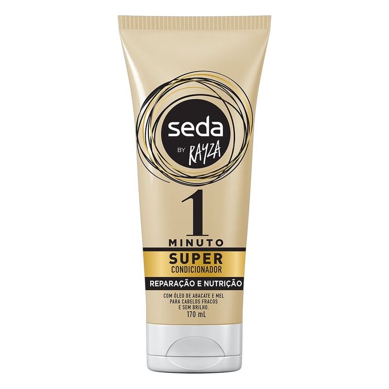 Condicionador Seda 170ml Super 1 Minuto Reparação e Nutrição (7891150072909)