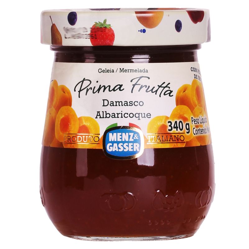 Geléia Prima Frutta Damasco 340g (8008660611019)