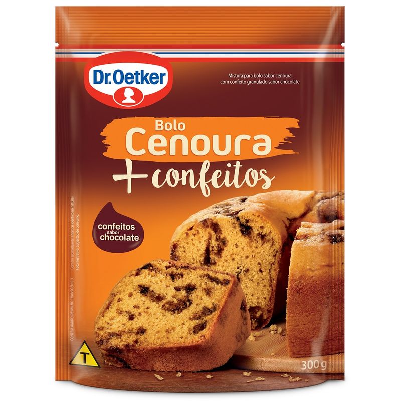 Mistura Para Bolo Dr.Oetker Cenoura 300g (7891048061848)