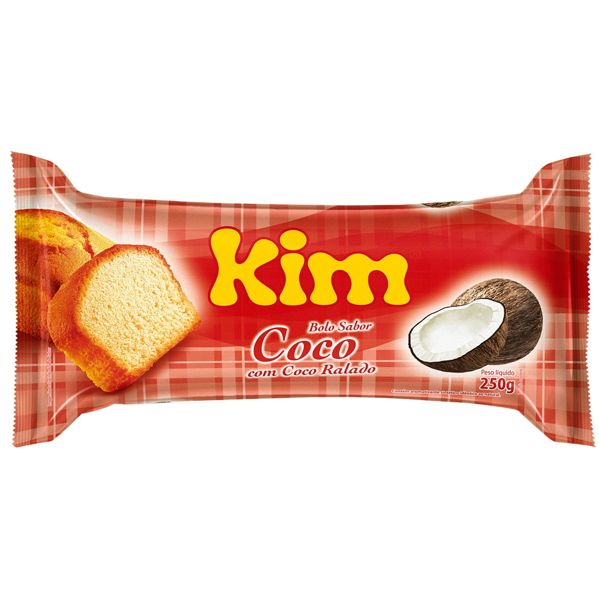 Bolo Kim 250G Inglês Coco - Supermercado Savegnago