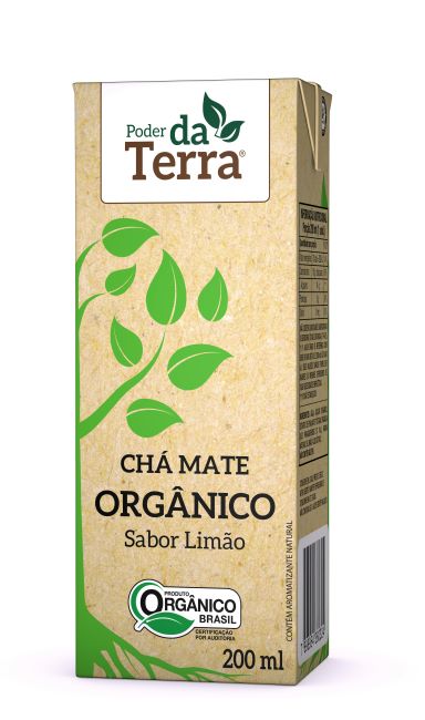 Chá Pronto Poder Da Terra Orgânico Mate Limão (7898954360324)