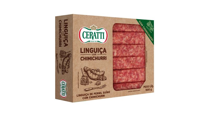 Linguiça de pernil com chimichurri Ceratti 500g (7898290436561)