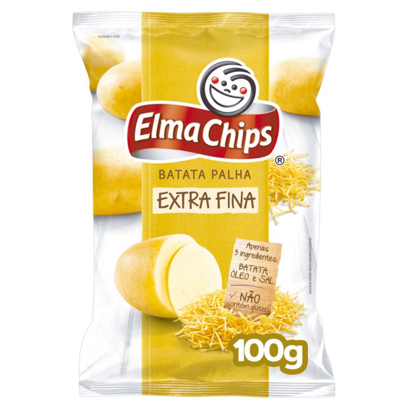 Batata Palha Elma Chips Extra Fina 100g (7892840818302)