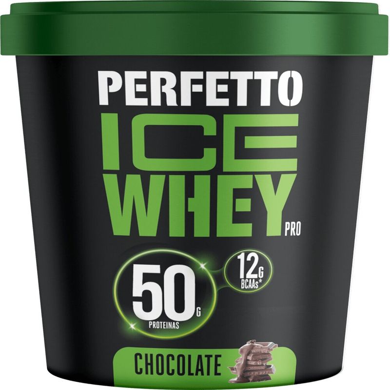 Sorvete Perfetto Ice Whey Pro Chocolate 1L (7898080818072)