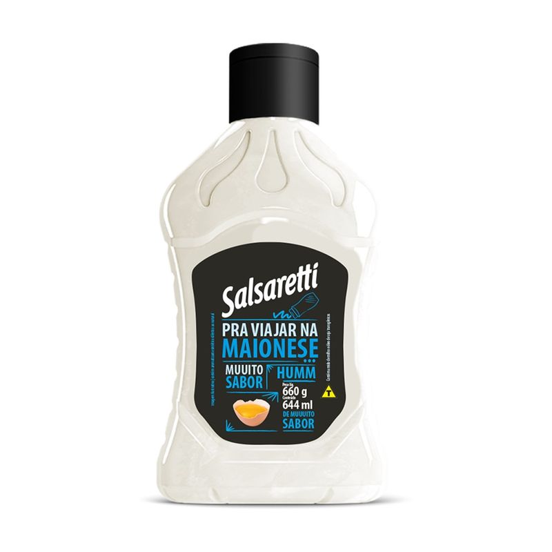 Maionese Salsaretti 660g Bisnaga (7898930141961)