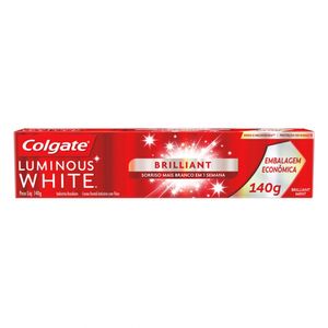 Creme Dental Colgate Luminous White 140g Brilliant