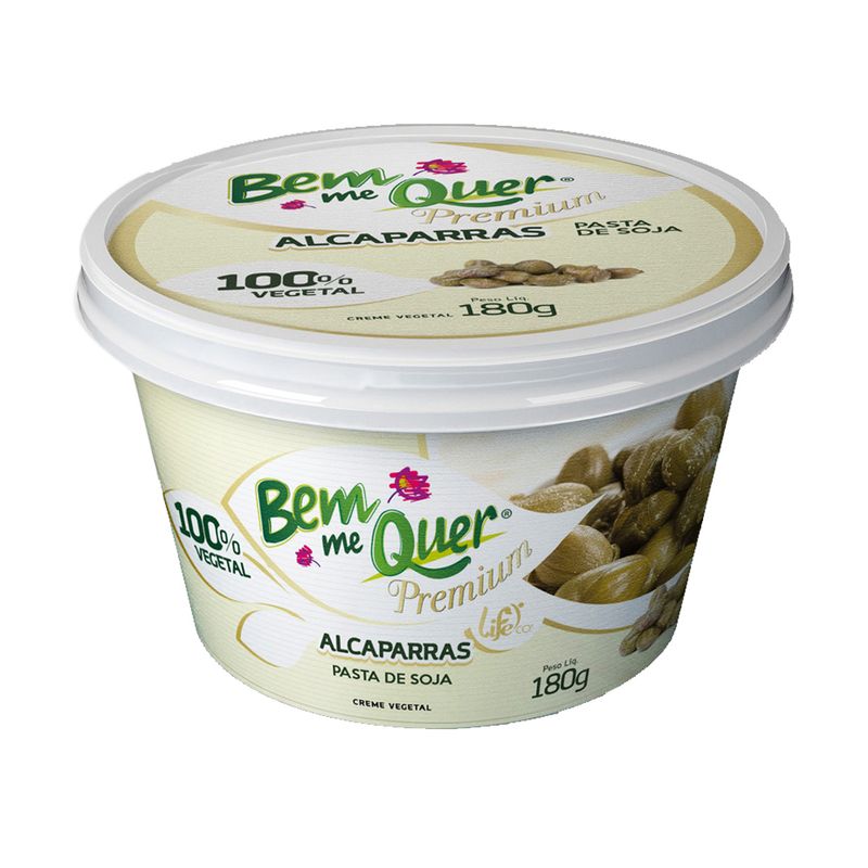 Pasta De Soja 180g Bem Me Quer Alcaparras (7898937868922)