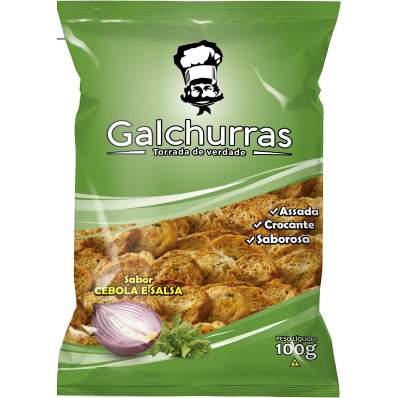 Torrada Galchurras de cebola e salsa 100g (7898912727152)