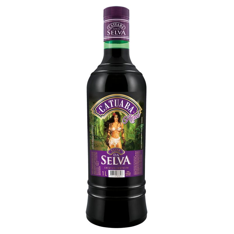 Catuaba Flor Da Selva 1l Acai (7898422673536)