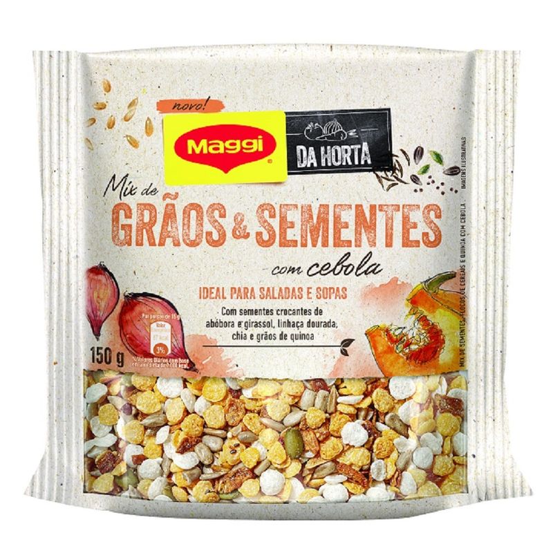 Tempero Pronto Maggi Da Horta Grãos Cebola 150g (7891000341865)