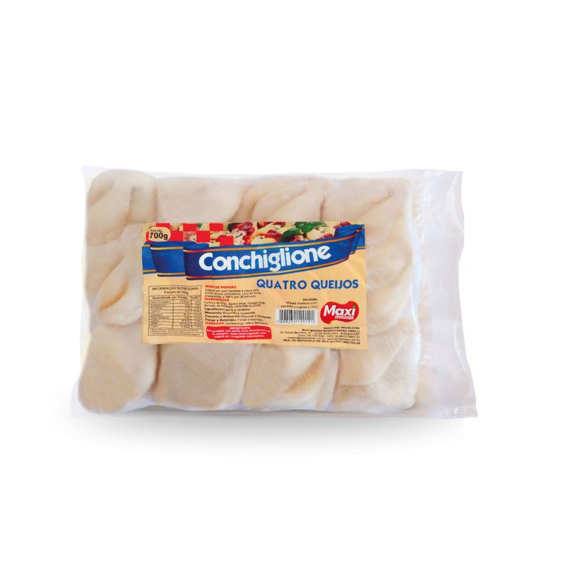 Massa Conchiglione Maxi Massas 4 Queijos 700g (7898232120121)