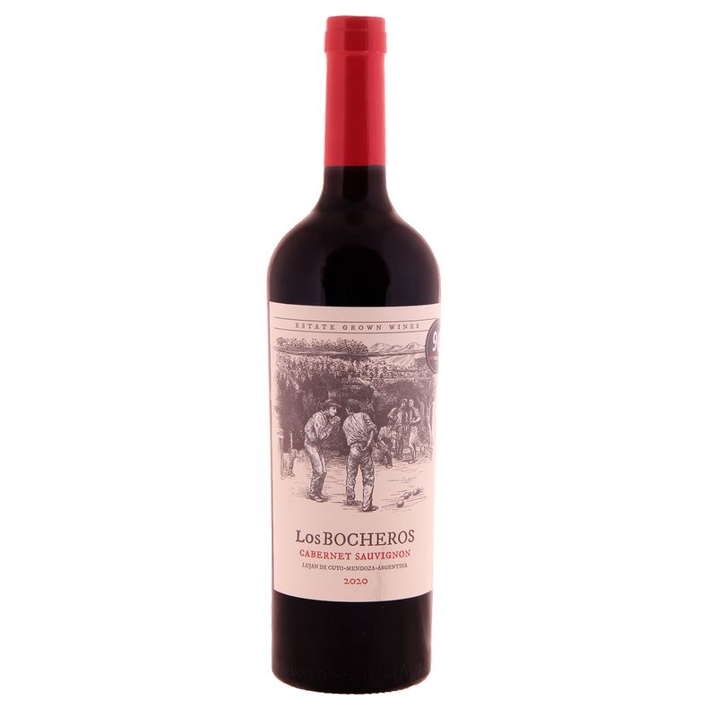Vinho Argentino Los Bocheros Cabernet Sauvignon 750ml (810499013456)