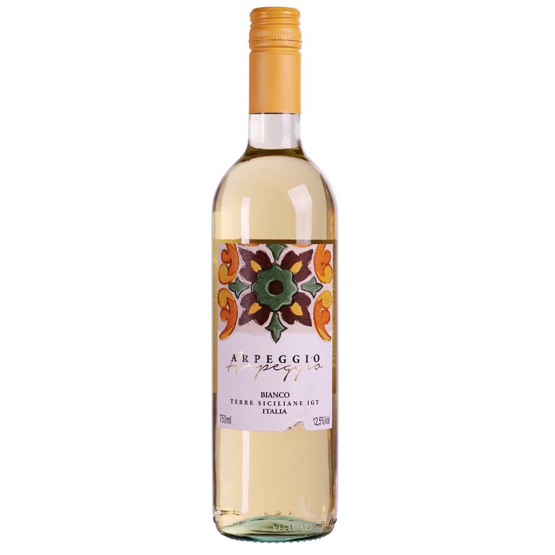Vinho Italiano Arpeggio Bianco Igt Terre 750ml Siciliane (8000254008335)