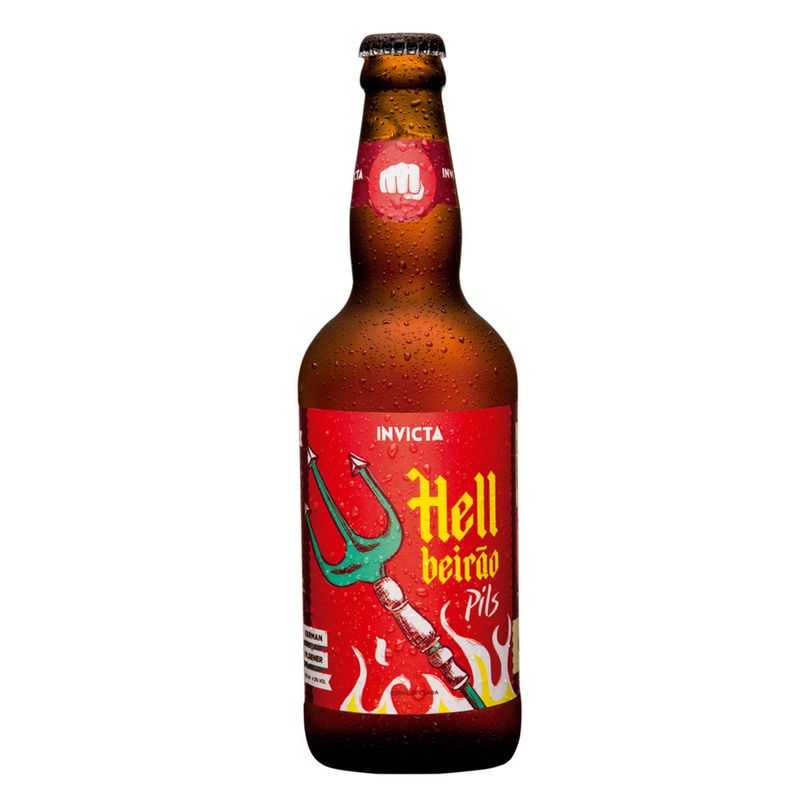 Cerveja Invicta Hellbeirão 500ml (7898951721043)