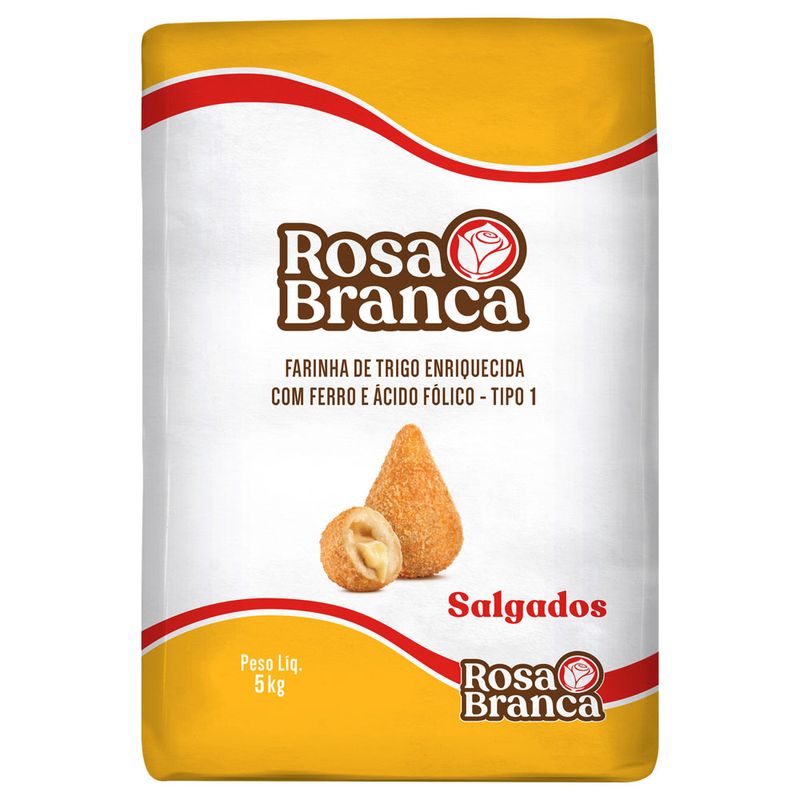 Farinha de Trigo Rosa Branca Salgada T1 5kg (7892020001197)