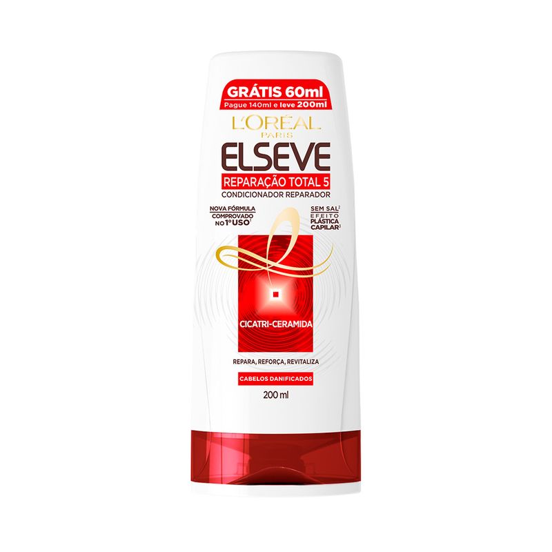 Condicionador Elséve Reparação Total 5 140ml (7899706185189)