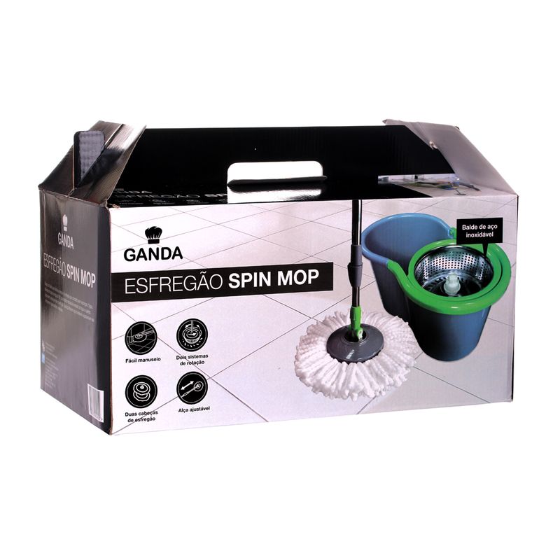 Mop Esfregão Spin Ganda (7899700912422)